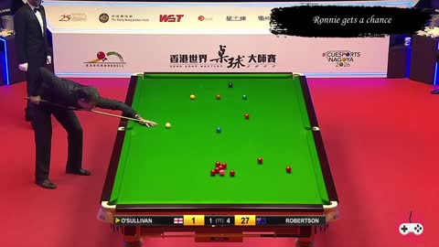 SNOOKER RONNIE O'SULLIVAN'S ICE-COLD COUNTER-ATTACK - HONG KONG MASTERS 2022
