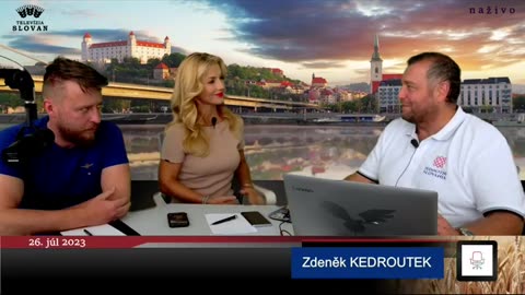 Zdeněk KEDROUTEK hosťom TV SLOVAN 26.7.2023
