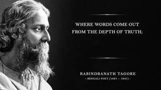 No Fear - Rabindranath Tagore (Powerful Life Poetry)