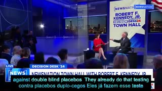 Robert F. Kennedy Jr debate médico de família sobre segurança de vacinas durante a Pref. NN