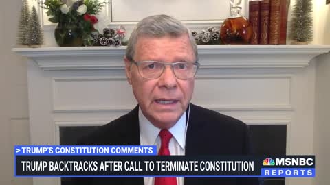 Charlie Sykes: Trump Walking Back Call To Terminate Constitution ‘Is A Classic Case Of Gaslighting’