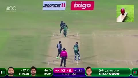 Asia cup match Pakistan vs Bangladesh