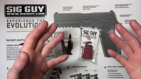 SIG Sauer P320 and P365 striker spring removal and installation tool
