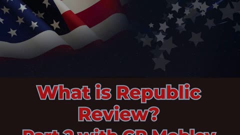 Episode 89 Truth Seekers Radio Show - Republic Review PT 2