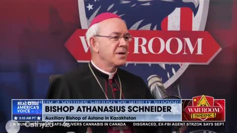 War Room highlight of Bishop Anthanasius Schneider part 3