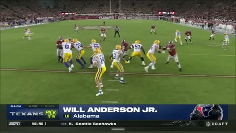 🚨 TRADE ALERT 🚨 Houston moves up to take Will Anderson Jr. at No. 3 | 2023 NFL Draft