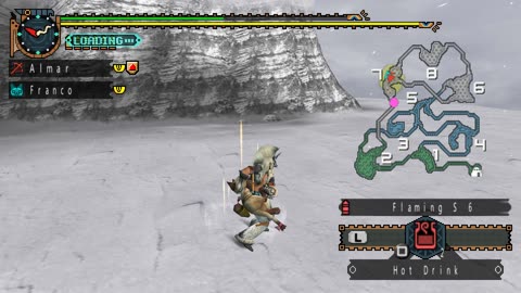 Monster Hunter Freedom Unite - Two Roars in the Snow Quest Walkthrough