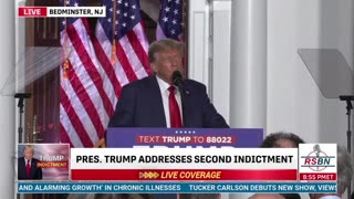 President Trump full speech @ Bedminister, NJ after Indictment 13 June 2023