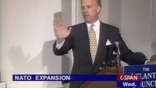 1997 Biden admit that NATO expansion into Baltic states