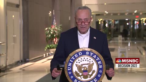 Chuck Schumer Reacts To Dems Maintaining Control Of The Senate