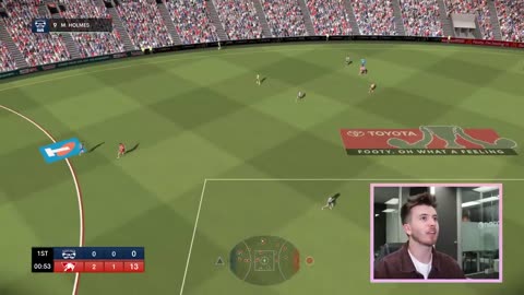 My first game of AFL (gameplay)