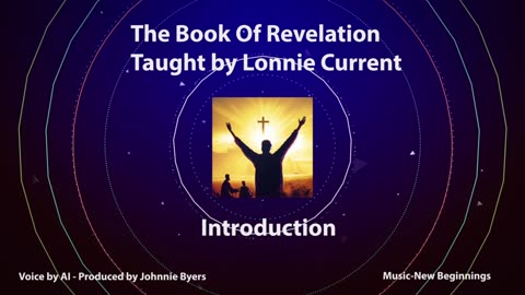 The Book of Revelation - Series of Lessons - Introduction