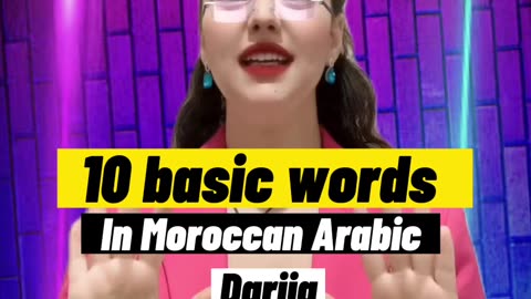 Learn Moroccan Arabic Darija for beginners