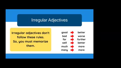 C3 Comparative Adjectives