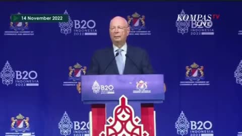 Klaus Schwab Gives Instructions to our "Elected Leaders " at the G20