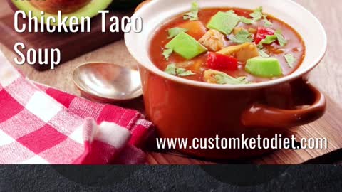 How to Keto Chicken Taco Soup