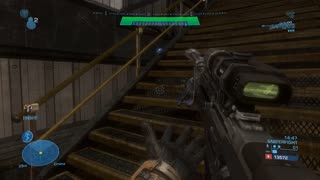 Halo Reach (MCC) Sniperfight on Unearthed Map