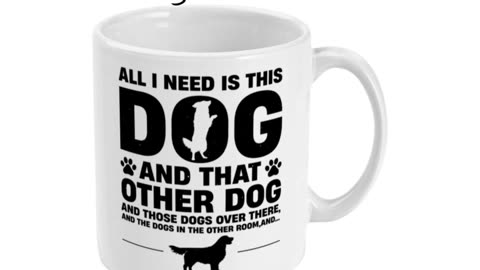 Dog Lovers Mugs by Welovit - 11oz / 325ml ❤️