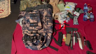 100 liter 3 day assault backpack