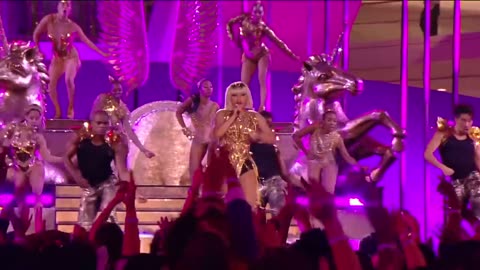 Nicki Minaj Performs Majesty Barbie Dreams Ganja Burn FeFe MTV VMAs Live Performance