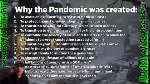 Jonathan Jay Couey - Why the Pandemic Was Created