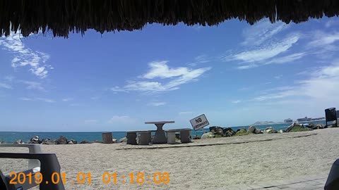 Polaris Razor and the beach. Puerto Penasco Mexico
