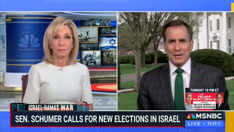 MSNBC Host Presses White House Spokesman On Biden’s Israel Stance