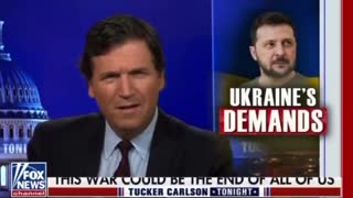 Tucker Carlsen Has Hilarious Response To Zelensky's Cash Begging