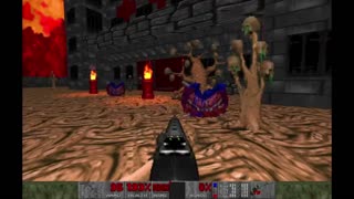 Brutal Doom - Inferno - Ultra Violence - Warrens (E3M9) - 100% completion