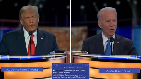Donald Trump vs. Joe Biden AI Debate