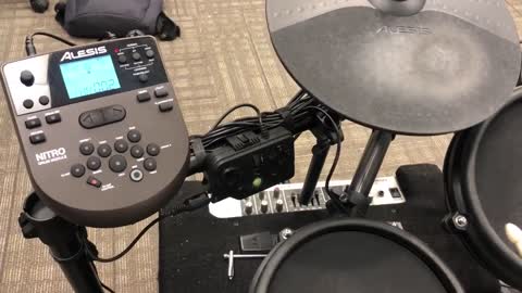 Alesis Nitro MIDI Mappings for Rock Band 4 Xbox One with Legacy Wired Adapter and Xbox MIDI Adapter
