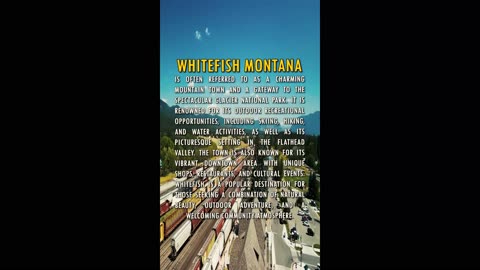 Places to Visit in Montana - #Whitefish, Montana!