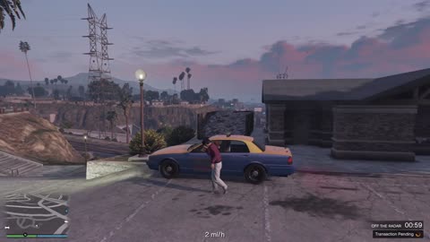 Not letting a npc pass by for over 4 mins #GTAV #GTAVONLINE