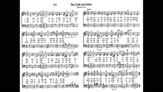 Das Licht wird heller (Lied 111 aus Singt Jehova Loblieder)