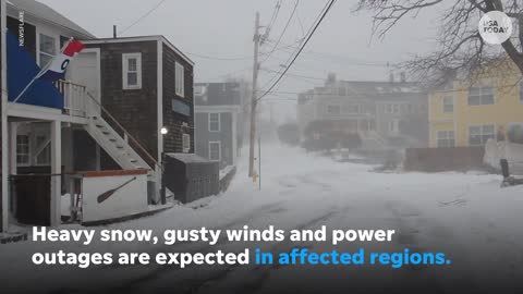 Powerful winter storm slams the East Coast | USA TODAY