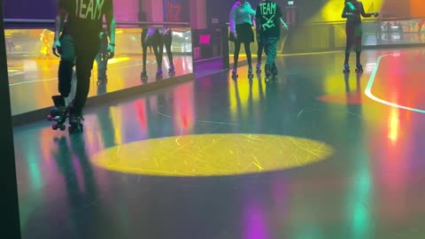 Roller Skater Pulls Off Epic Trick