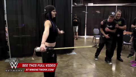 Paige literally shocks WWE Superstars on Swerved: WWE Network