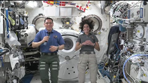 Expedition 69 Space Station Crew Answers Gray, Georgia, Student Questions