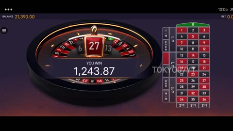 Casino roulette 100% winning strategy playing 37 number casino roulette tricks Today Big win