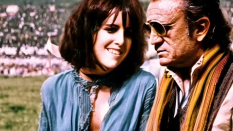 GRACE SLICK AND JOHNNY CASH WOODSTOCK 1969