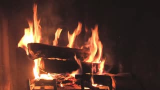 4 Beautiful Piano Music with Best Fireplace