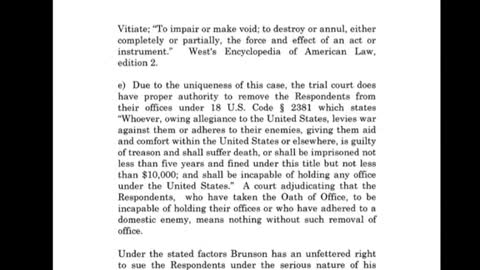 Supreme Court case #22-380 Brunson vs Alma S Adams