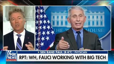 Rand Paul: America Should be "Appalled" at John Fauci's Secrecy