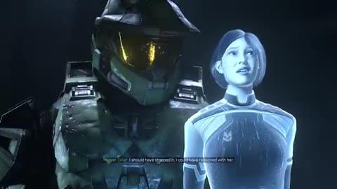 Weapon realise who is cortana