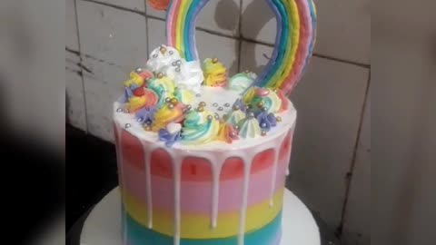 Top Rainbow Cake Ideas | Amazing cake design