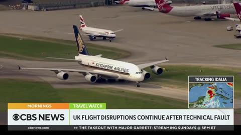 UK flight disruption could last days after technical fault