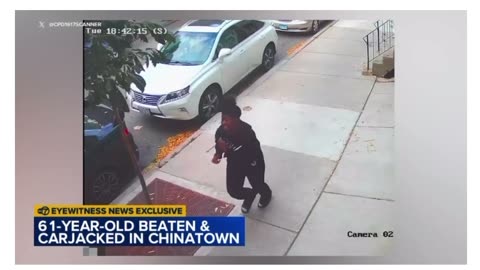 CHINATOWN MAN BEATEN & CARJACKED