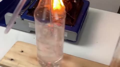 Made fire 🔥 with water