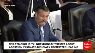 Ted Cruz Excoriates Democrats' 'Horrifying Position' On Abortion