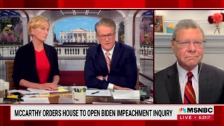 Morning Joe'Panicking Panel Floods Biden Impeachment Segment With Trump